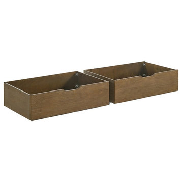 Westwood Design Highland Farmhouse Wood Small Drawers in Sand Dune (Set of 2)