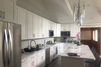 Example of a kitchen design in Other