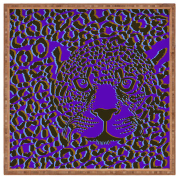 Deny Designs Aimee St Hill Leopard 1 Square Tray