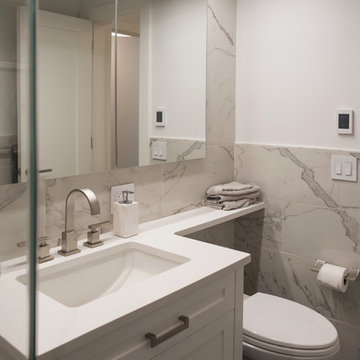 Guest Bathroom - Contemporary Renovation - Madison & 62nd St, NY, NY