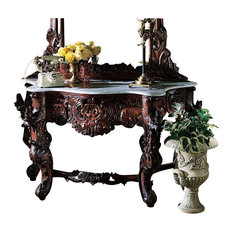 Hapsburg Console Table With Marble Top