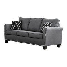 50 Most Por Transitional Sofas Couches For 2018 Houzz Furniture World Carolina Chenille Sofa Gray Sofas
