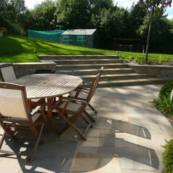 Autumn Brown Indian Sandstone Paving - Paving, Stones & Walling