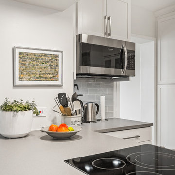 Space-Optimized Kitchen Prep Corner