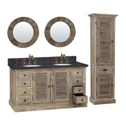 Distressed Bathroom Vanities - Bathroom Vanities And Sink Consoles