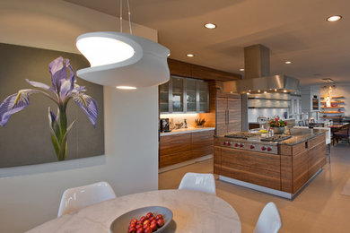 Kitchen - contemporary kitchen idea in Other