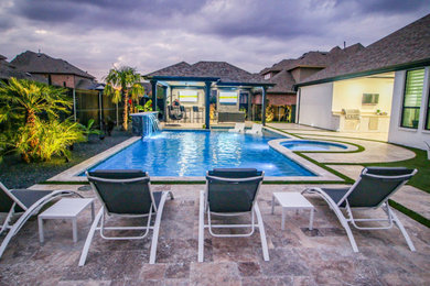 Example of a pool design in Dallas