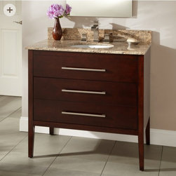 Customize Solid Wood Bathroom Vanity- - Products