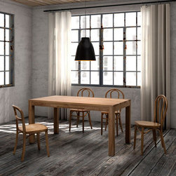 Elm Wood Harvest Table - Products