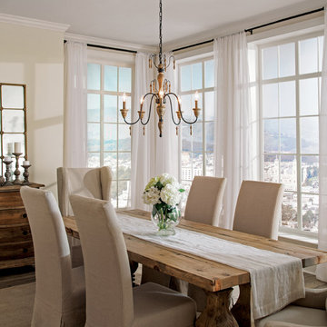 Transitional Dinning Room Lighting