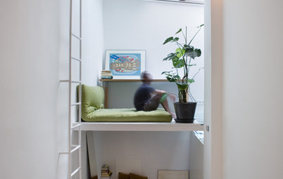 Houzz Tour: This Narrow Home in Madrid Houses Unseen Depths