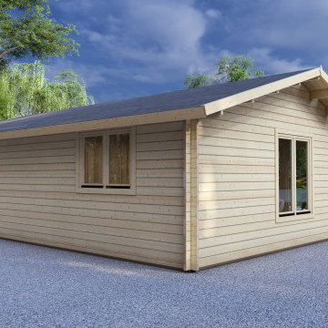 2 Bedroom Log Cabins