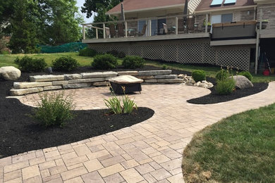 This is an example of a coastal landscaping in Cincinnati.