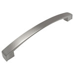 Cosmas - Cosmas 616-160SN Satin Nickel Subtle Arch Cabinet Pull - 6-7/16" (160mm) Hole Centers
