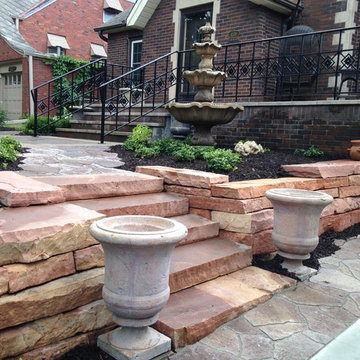Natural Stone and Statue Garden