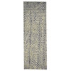 Weave & Wander Milania Rug, Granite, 2'10"x7'10"