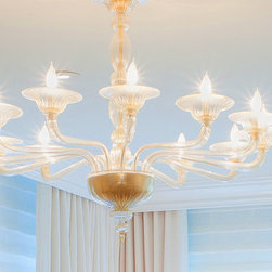 Jan Showers Chandelier - Chandeliers