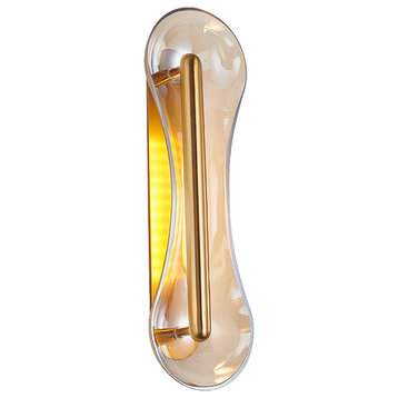 Creative Glass Wall Lamp, Innovative Style, Warm Light