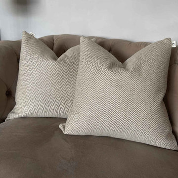 Newport Toss Pillow Mohair Wool Collection