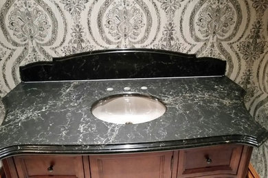 Antique Sideboard with New Marble Counter