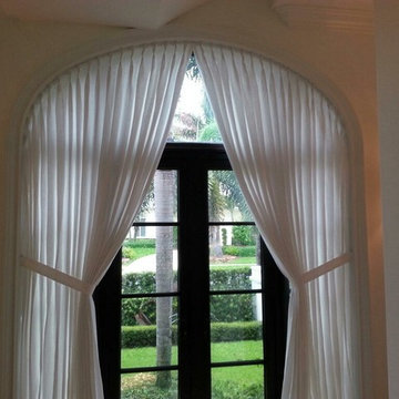Custom Drapery Project in Manalapan