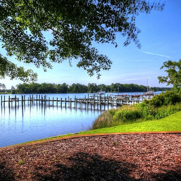Fabulous Waterfont Home with 7 boat slips at 105 Bimini Court, Havelock, NC