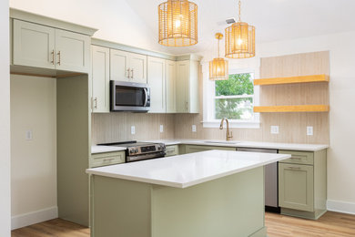 Kitchen - modern kitchen idea in Other