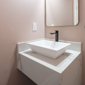 Modern Powder Room Remodel | Washington, DC – 2021