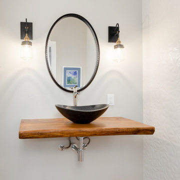 Master and guest bathrooms