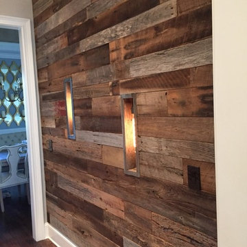 Accent Wall with Recessed Light