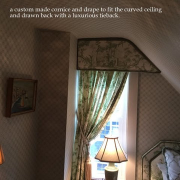 Sweet guest room in a vintage home