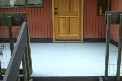 Transitional exterior home photo in Seattle