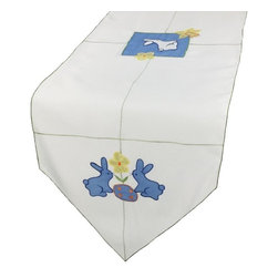 Xia Home Fashions - Baby Bunnies Table Runner - Table Runners