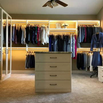 Executive Dressing Room from spare bedroom