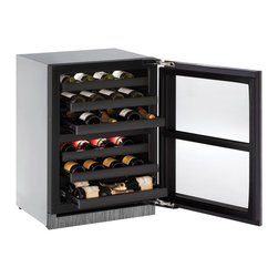 24" Independent Dual-Zone Wine Captain&reg; Model (3024ZWCINT) - Beer And Wine Refrigerators