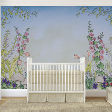 Fairy Garden Themed Baby Nursery