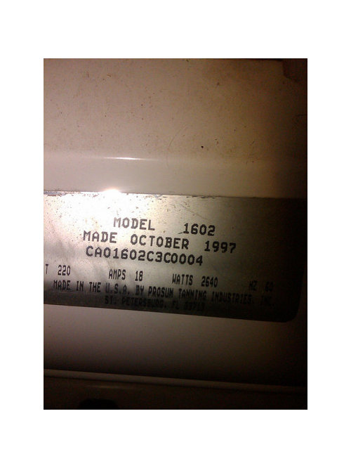 Help with Tanning Bed Electrical Schematics?