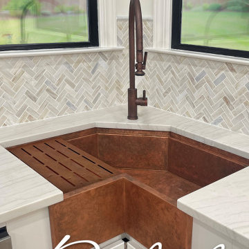 Waterstone Faucets with Rachiele Custom Sinks