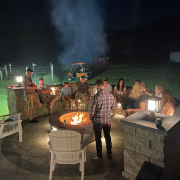 Firepit and Patio