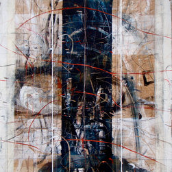 "Timed Exposure III" oil, mixed media, 46"x38" by Ken Steinkamp - Paintings
