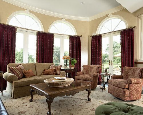 Burgundy Curtains Home Design Ideas, Pictures, Remodel and Decor