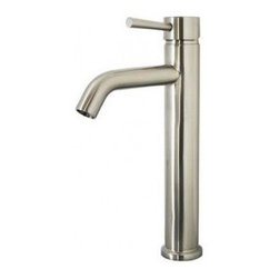 VIRTU PS-402-BN BATHROOM FAUCET SERIES HYDRON FAUCET BRUSHED NICKEL - Bathroom Sink And Faucet Parts