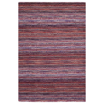 Safavieh Himalaya Collection HIM702 Rug, Purple/Multi, 4'x6'