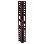 Wine Racks America - 2 Column Display Row Wine Cellar Kit, Pine, Burgundy - Make your best vintage the focal point of your wine cellar. High-reveal display rows create a more intimate setting for avid collectors wine cellars. Our wine cellar kits are constructed to industry-leading standards. You'll be satisfied. We guarantee it.