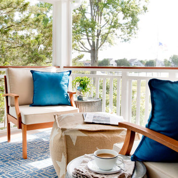 Screen Porch with Water View - Westport, Connecticut