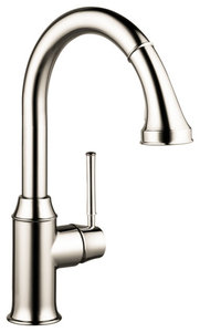 Hansgrohe Talis C Higharc Kitchen Faucet, 1.75GPM Polished Nickel