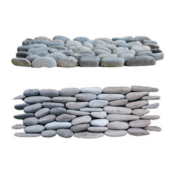 Gray Standing Pebble Tile - Products