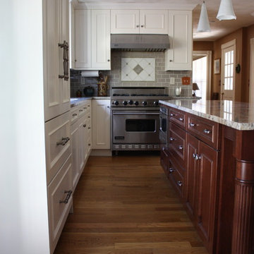 Linen White Painted Kitchen Cabinets