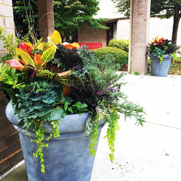 Fall Container Garden Design