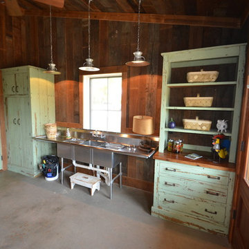 Barn authentic cabinets